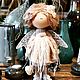 Doll: Angel dusty rose Textile doll handmade. Dolls. Lovely dolls (lovelydoll). Online shopping on My Livemaster.  Фото №2