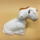 Sealyham Terrier sits a porcelain figurine. Figurines. Veselyj farfor. Ярмарка Мастеров.  Фото №4