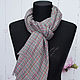 Women's textured square scarf 'Melange'. Scarves. Platkoffcom. Online shopping on My Livemaster.  Фото №2