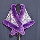 Pavlovo Posad shawl 'Autumn bells' with Arctic fox. Shawls. National Brand. My Livemaster. Фото №4