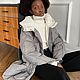 Elongated down jacket with a hood. Outerwear Jackets. cashmerestory. Online shopping on My Livemaster.  Фото №2