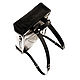 Рюкзак из кожи - Backpack Black Mini V. Рюкзаки. Сумки из кожи ANGELDEMONS  design. Ярмарка Мастеров.  Фото №5