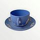 Винтаж: Wedgwood Jasperware винтажная чайная пара. Сервизы винтажные. Decor.mylove. Ярмарка Мастеров.  Фото №4