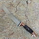 Knife 'Genie' pchak 95h18 stab.karelka AKBAR. Knives. Artesaos e Fortuna. My Livemaster. Фото №5