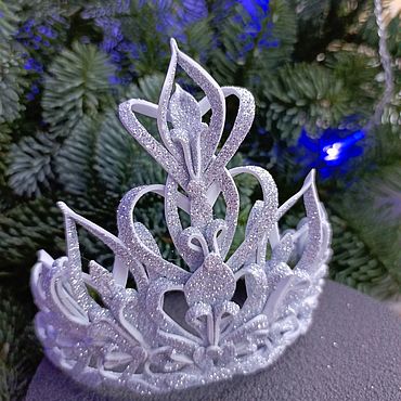 Как сделать корону принцессы: Новогоднее украшение своими руками | VK