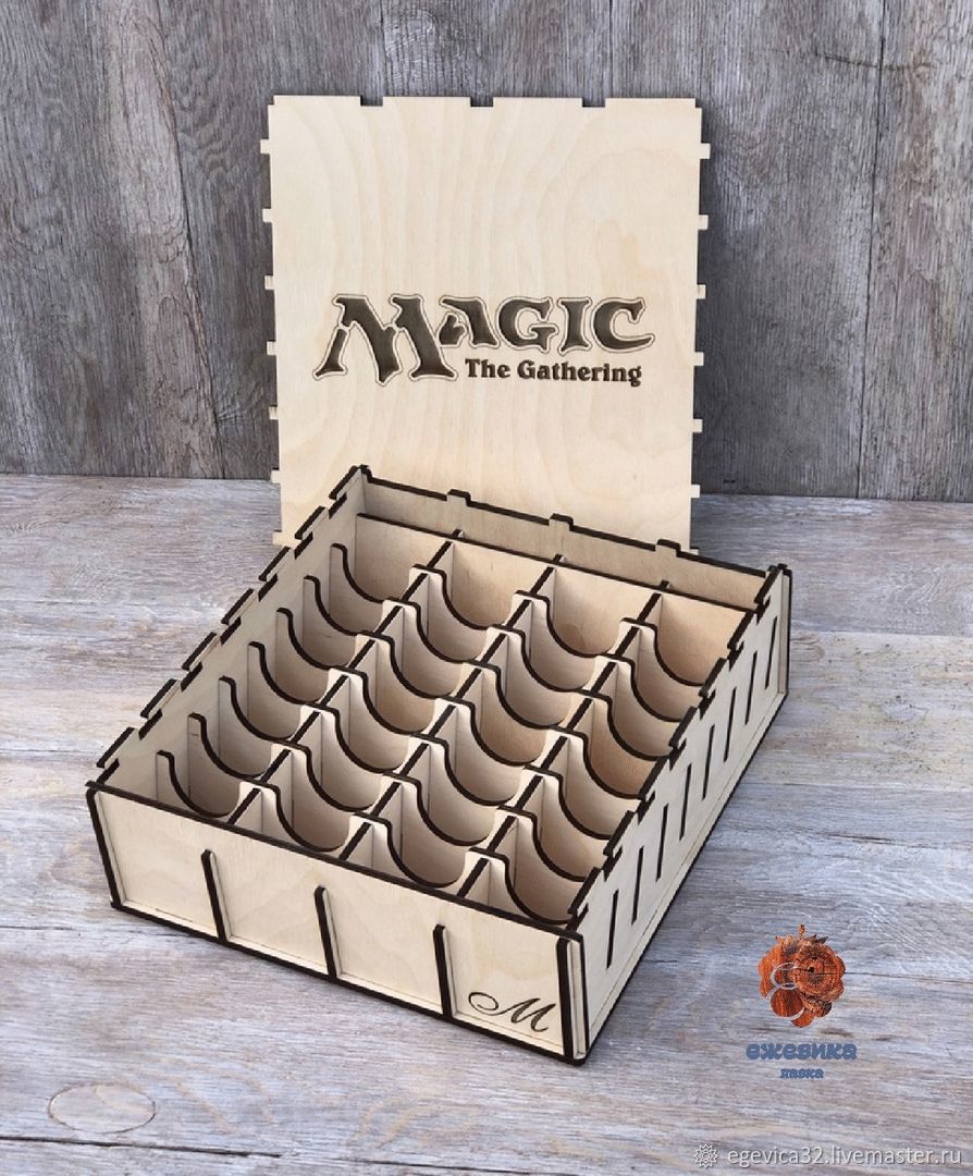 Бокс для коллекционной карточной игры Magic The Gathering в  интернет-магазине Ярмарка Мастеров по цене 3000 ₽ – SQQAKRU | Карточные игры,  Брянск - доставка по России