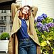 Cardigan coat with removable Snood. Coats. Alexandra Maiskaya. My Livemaster. Фото №4