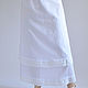 The skirt is white cotton with embroidery. Skirts. Skirt Priority (yubkizakaz). Online shopping on My Livemaster.  Фото №2