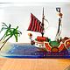 Корабль в бутылке Thousand Sunny. Модели. ShipsMiron | Корабли в бутылках. Интернет-магазин Ярмарка Мастеров.  Фото №2