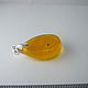 Royal amber pendant 'Infinity-7' K-384. Pendants. Amber shop (vazeikin). Online shopping on My Livemaster.  Фото №2