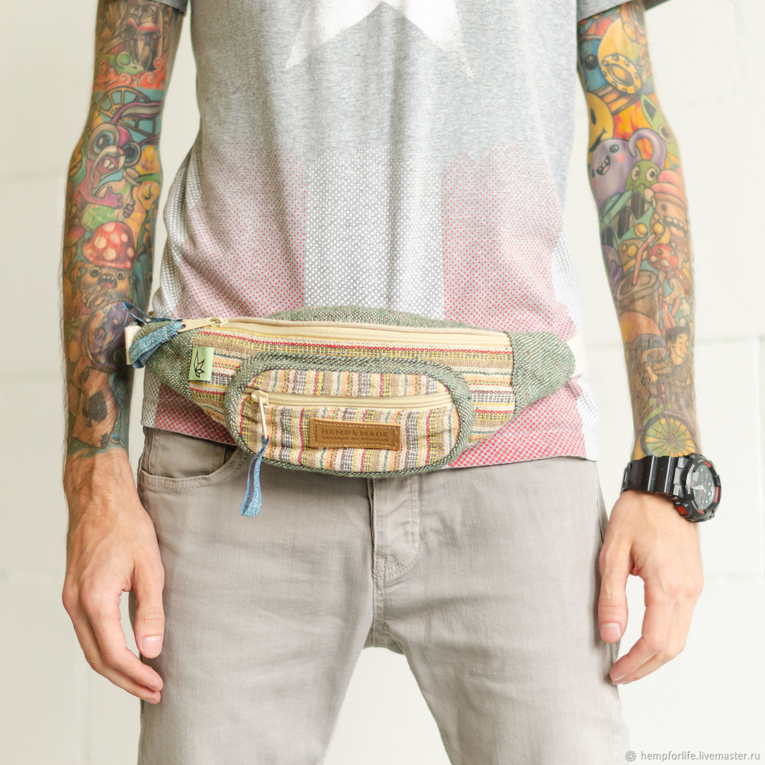 boho waist bag