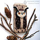 Order Covers: Phone case owl, felted wool cover. Woolen Zoo. Livemaster. . Classic Bag Фото №3
