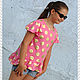 Блуза для девочки Золото на Розовом, Одежда женская, Фурманов,  Фото №1