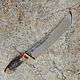 Knife 'Genie' pchak 95h18 stab.karelka AKBAR. Knives. Artesaos e Fortuna. Online shopping on My Livemaster.  Фото №2