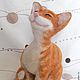 Заказать Рыжый котяра. Елена Демерташ (DemElwool). Ярмарка Мастеров. . Мягкие игрушки Фото №3