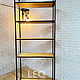 Стеллаж в стиле лофт LF-440. Стеллажи. Leo-loft. Ярмарка Мастеров.  Фото №6