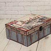 Для дома и интерьера handmade. Livemaster - original item Box for tea bags 