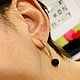 Серьги натуральный гранат граненый. Серьги классические. Украшения Эйнары Томм. Ярмарка Мастеров.  Фото №5
