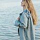  Голубой рассвет. Рубашки. Елена. Бохо одежда 'Дело вкуса' (elena-delovkusa). Ярмарка Мастеров.  Фото №6