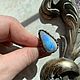 Ring with moonstone in the shape of a drop, Rings, Pushkino,  Фото №1