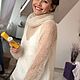 Паутинка из кид мохера на шелке. Свитеры. MY FLOWER KNITTING. Ярмарка Мастеров.  Фото №4