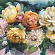 Painting Roses and Dahlias. Pictures. arinanor (arishanor). Online shopping on My Livemaster.  Фото №2