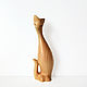 Figurine 'Sunny Cat', Figurines, Ivanovo,  Фото №1
