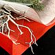 Упаковка для Новогодних букетов. Новогодняя флористика. Подарочная упаковка. DARK FLORIST Флористика Декор ЦВЕТЫ. Интернет-магазин Ярмарка Мастеров.  Фото №2