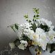 Букет цветов в вазе «Берта». Композиции. VIVA-FLORA от Оксаны Миткевич. Интернет-магазин Ярмарка Мастеров.  Фото №2