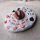 Заказать Валяная брошь Центр всего. Бранзулетки Handmade. Ярмарка Мастеров. . Брошь-булавка Фото №3