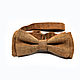 Bow tie brown textured cotton tweed. Ties. Super Bow Ties. Online shopping on My Livemaster.  Фото №2