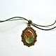Order Pendant from polymer clay Batik. Multicraft studio. Livemaster. . Pendants Фото №3