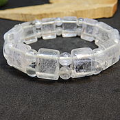 Украшения handmade. Livemaster - original item Glass bracelet of ice. Handmade.