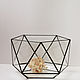 pots. The Floriana for plants. Geometric vase for Floriana. Pots1. Glass Flowers. My Livemaster. Фото №5