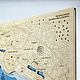 Map of the depths of Adler, Olympic Village. Sochi, Russia. Sirius. Pictures. treonio. Online shopping on My Livemaster.  Фото №2