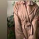 Пальто-халат из итальянской шерсти с кашемиром Max Mara camel, Пальто, Москва,  Фото №1