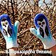 Order Mittens felted, felt mittens, in stock and to order. valenki Vladimirova Oksana. Livemaster. . Mittens Фото №3