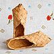 These sandals made of birch bark, R-R 34-45. Shoes for bath, sauna. Slippers. BirchStyle. My Livemaster. Фото №4