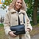 clutches: Clutch Bag Women's Leather Grey Agnia S44t-741. Clutches. Natalia Kalinovskaya. Online shopping on My Livemaster.  Фото №2