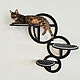 Triple shelf for cats 'Air', Lodge, Pleasant,  Фото №1
