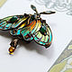 Brooch-pin: ' Touching the sun ' modern, butterfly. Brooches. House Of The Moon Dew. My Livemaster. Фото №4
