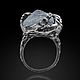 Заказать Перстень Когти Дракона с горным хрусталем. Aventure.Jewelry. Ярмарка Мастеров. . Кулон Фото №3