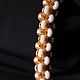 Бусы из натурального жемчуга и керамики. Бусы. Sweet bead: украшения с минералами (sweetbead89). Ярмарка Мастеров.  Фото №5