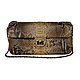 Handbag made of Python CUORE. Classic Bag. Exotic Workshop Python Fashion. Online shopping on My Livemaster.  Фото №2