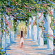 Oil painting 'Crimean vacation'. Pictures. Dreamland-oz (dreamland-oz). Online shopping on My Livemaster.  Фото №2