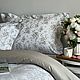 Cotton bed linen'Elsa'with a small drawing, Bedding sets, Cheboksary,  Фото №1