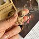 Заказать Мишка в орешке. Миниатюрный домик из скорлупы. Kika Studio art  (kikastudioru). Ярмарка Мастеров. . Кукольные домики Фото №3