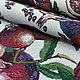 Заказать Ткань Гобелен  "Гранаты на белом". WeaVing-best. Ярмарка Мастеров. . Ткани Фото №3