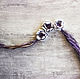 Felted jewelry-choker 'Ash violet'. Chokers. Katherine Markina (markinaek). Online shopping on My Livemaster.  Фото №2