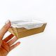 Коробка с прозрачной крышкой Salad 400, 12*8,5*4 см. Коробки. Magic-craftroom. Интернет-магазин Ярмарка Мастеров.  Фото №2